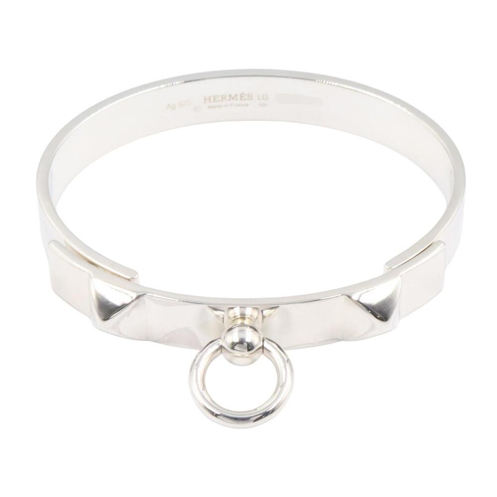 HERMES Silver Charm Bracelet